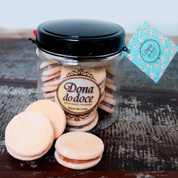 Bolachinhas Gourmet de Doce de Leite Dona do Doce