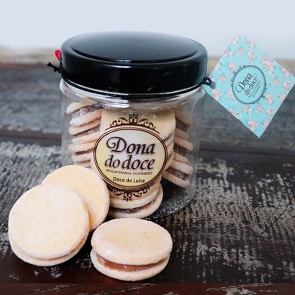 Bolachinhas Gourmet de Doce de Leite Dona do Doce