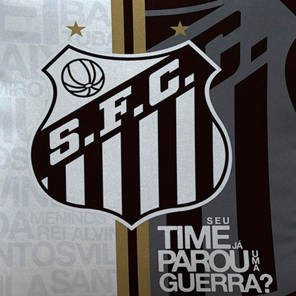 Almofada Santos Seu Time Já Parou Uma Guerra?