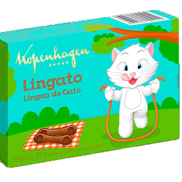 Língua de Gato Lingato Kopenhagen 85g