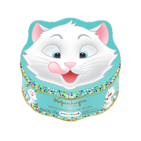 Mini Línguas de Gato com Drage Lingato Kopenhagen 170g