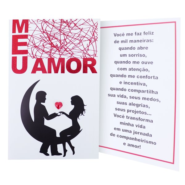 Cartão Meu Amor Você me Faz Feliz