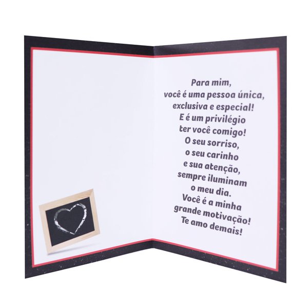 Cartão Eu Você Meu Amor