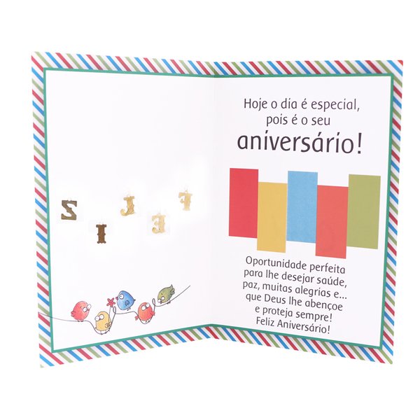Cartão Feliz Aniversário
