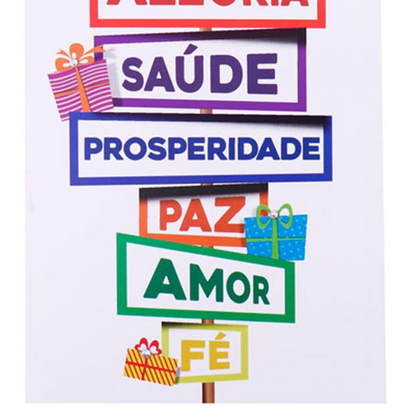 Cartão Desejos de Feliz Aniversário