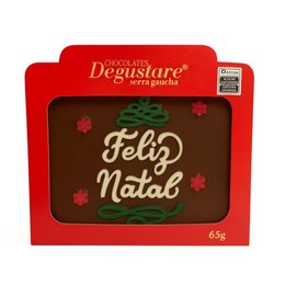Imagem de Placa de Chocolate Feliz Natal
