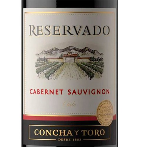 Vinho Concha Y Toro Reservado Cabernet Sauvignon - 750ml