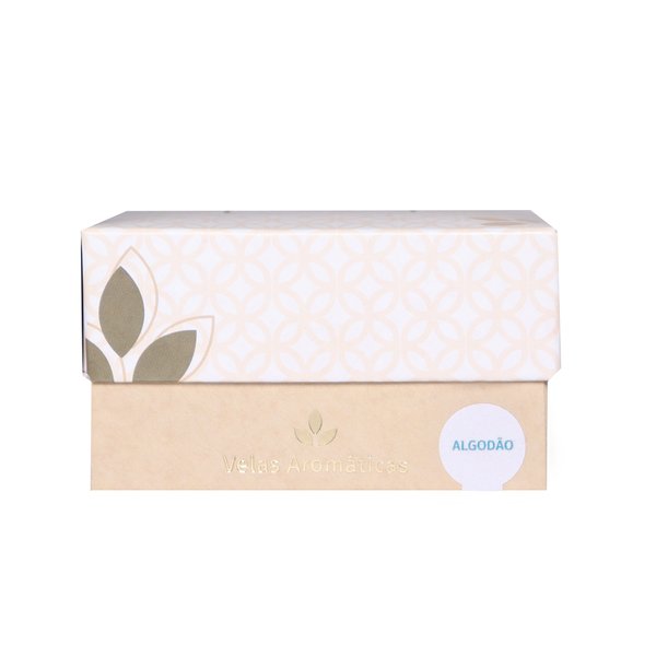 Mini Vela Aromática Algodão com 4 Unidades