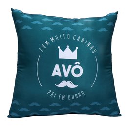 Imagem de Almofada com muito Carinho Avô Pai em Dobro