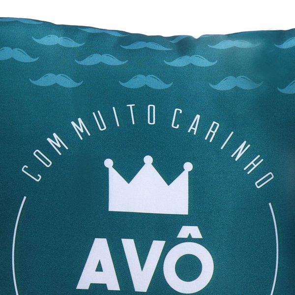 Almofada com muito Carinho Avô Pai em Dobro