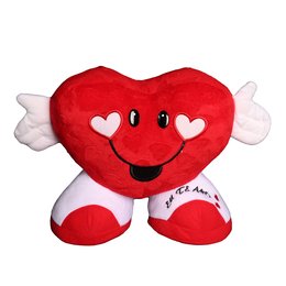 Imagem de Coração de Pelúcia com Botinha