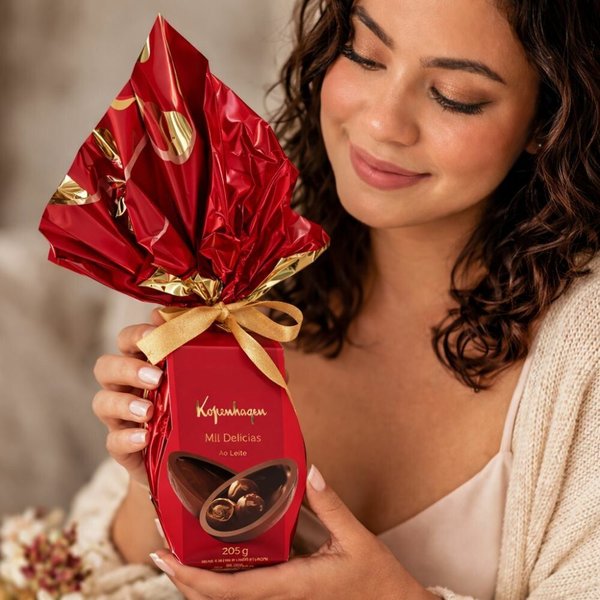 Ovo Mil Delícias ao Leite Kopenhagen 205g