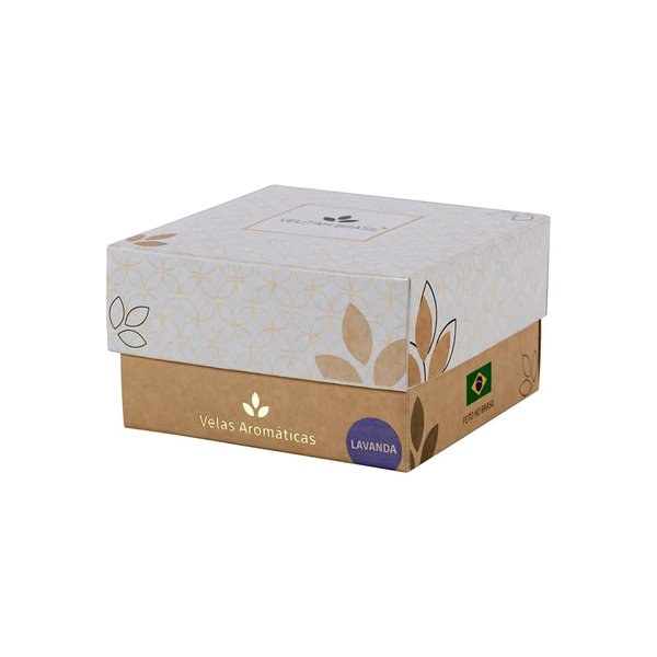 Vela Aromatica Premium Lavanda C/4 Mini Velas Velitah Brasil