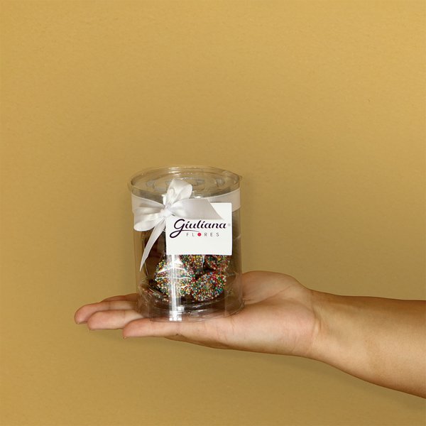 Dragê de Chocolate com Confeitos Coloridos 150g