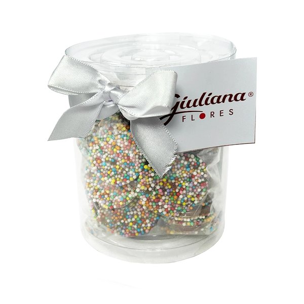 Dragê de Chocolate com Confeitos Coloridos 150g
