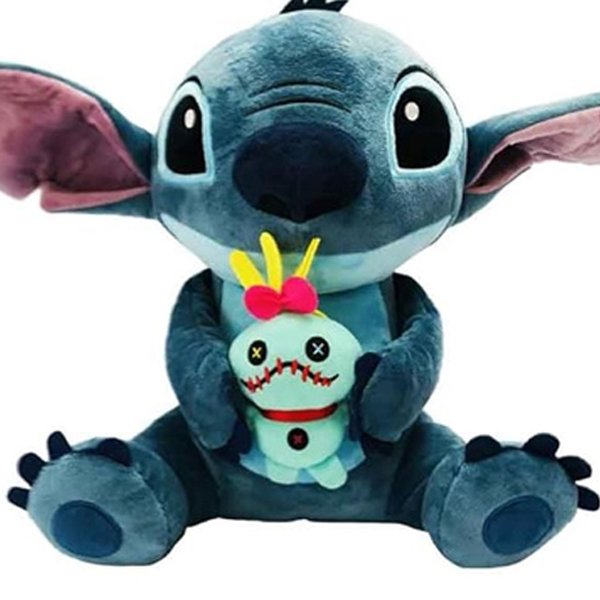 Pelúcia Stitch e Scrump 33cm - Disney