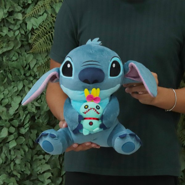 Pelúcia Stitch e Scrump 33cm - Disney