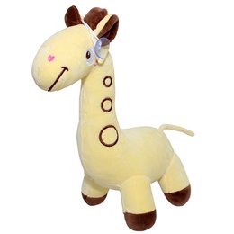 Imagem de Girafa de Pelúcia Baby Claro 30cm