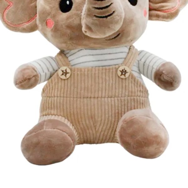 Pelúcia Elefante de Pelúcia com Roupa
