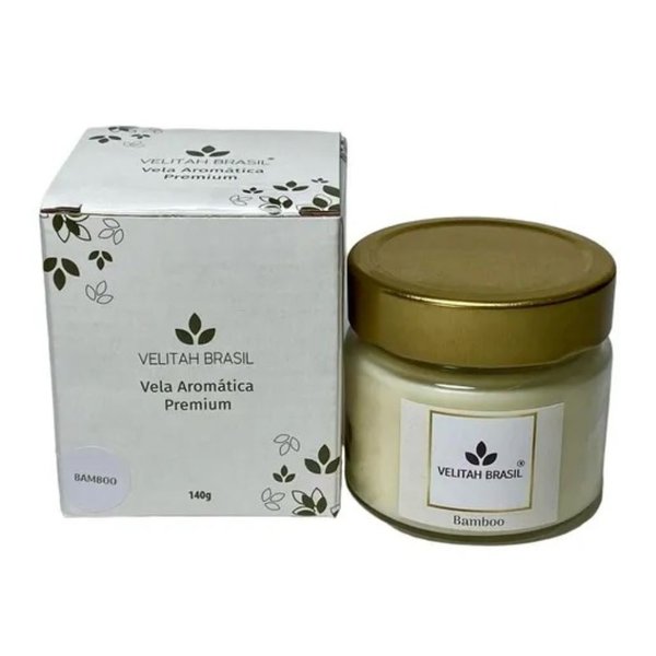 Vela Aromática Premium Bamboo 140g