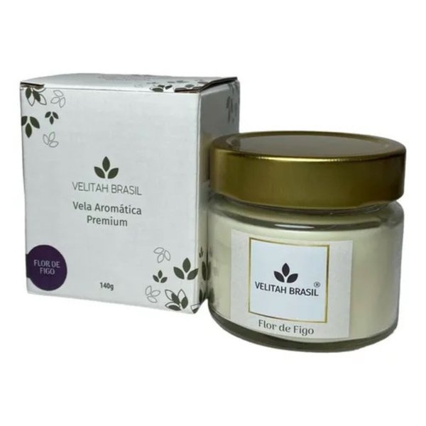 Vela Aromática Premium Flor de Figo 140g