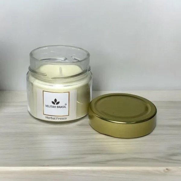 Vela Aromática Premium Herbal Fresco 140g