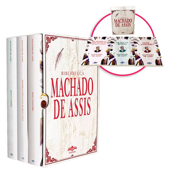Box 3 Livros - Biblioteca Machado de Assis Volume 01