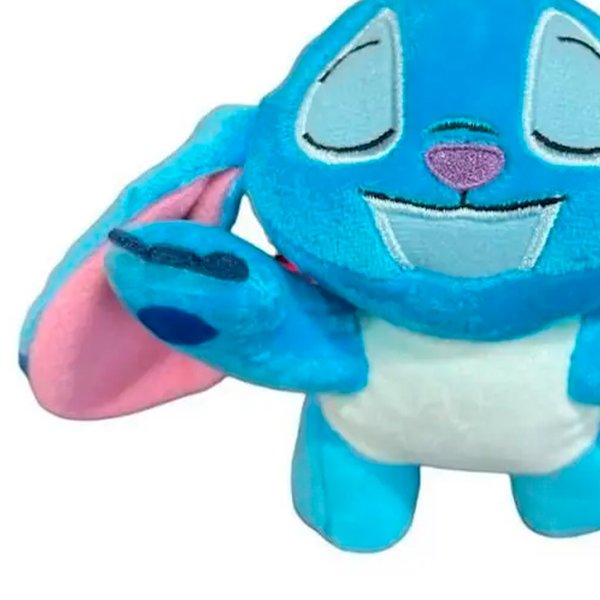 Pelúcia Stitch Dormindo Clip On 12cm - Disney