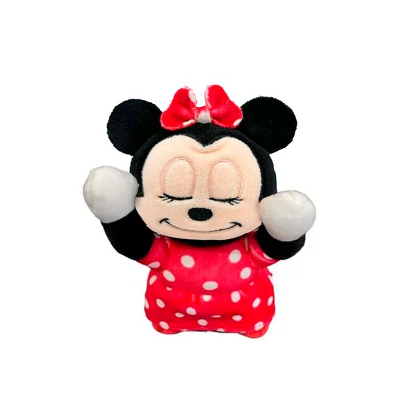 Pelúcia Minnie Dormindo Clip On 12cm - Disney