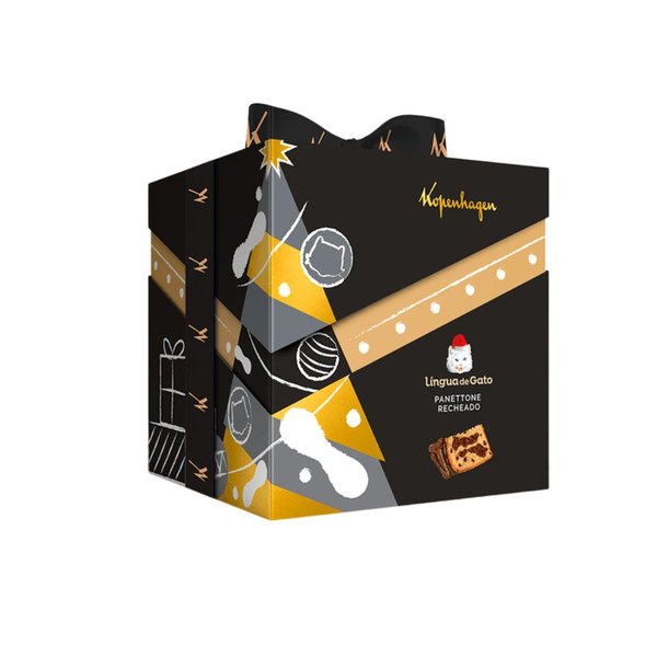 Panettone Língua de Gato Kopenhagen 834g