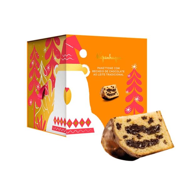 Panettone Trufado Chocolate ao Leite Kopenhagen 630g