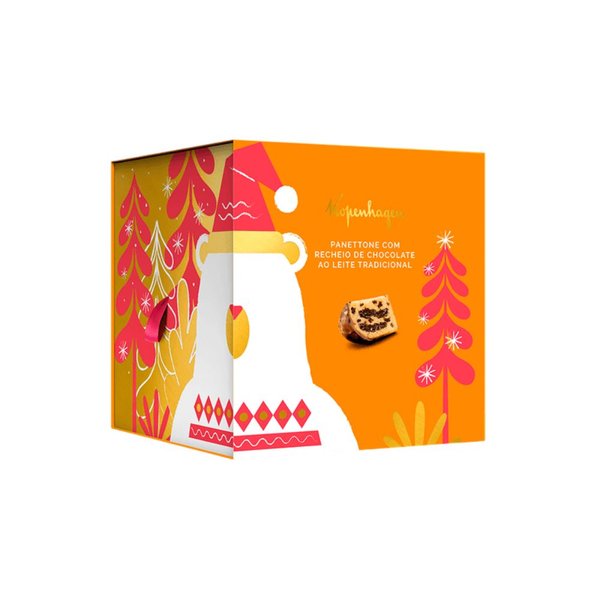 Panettone Trufado Chocolate ao Leite Kopenhagen 630g