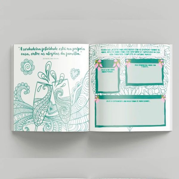 Livro com Pulseira Amor - Gotas de Reflexão