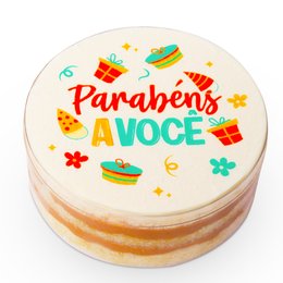 Imagem de Bolo Parabéns Mini Caker