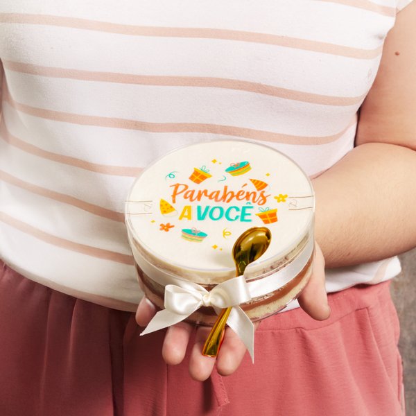 Bolo Parabéns Mini Caker