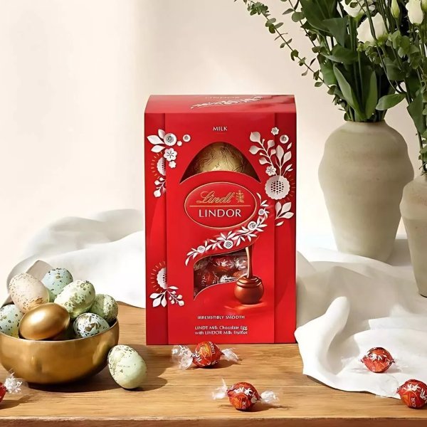 Ovo de Páscoa e Bombons ao Leite Lindt 132,5g