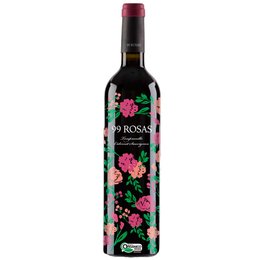 Imagem de Vinho Tinto espanhol 99 Rosas Cabernet Sauvignonl 750ml