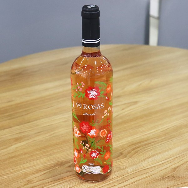 Vinho Rosé Espanhol Domínio de Punctum 99 Rosas 750ml