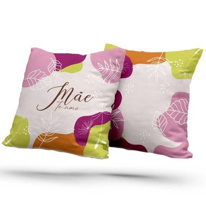 Almofada Floral Mae Te Amo