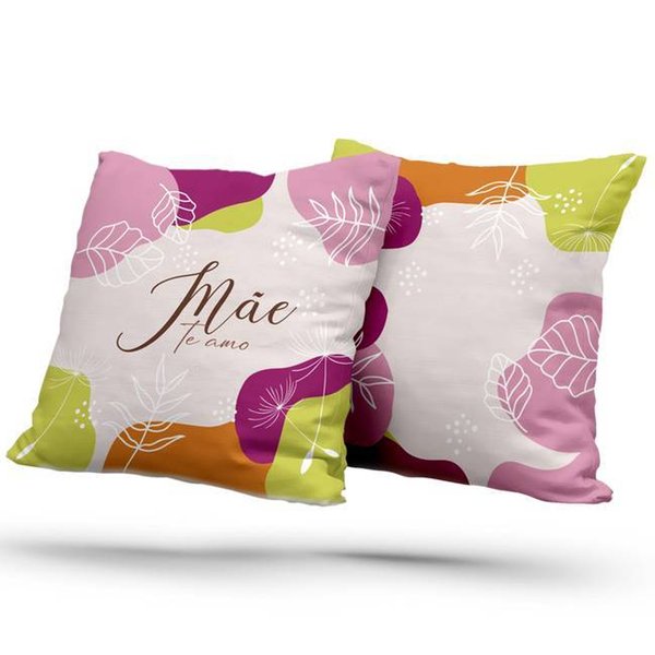Almofada Floral Mae Te Amo