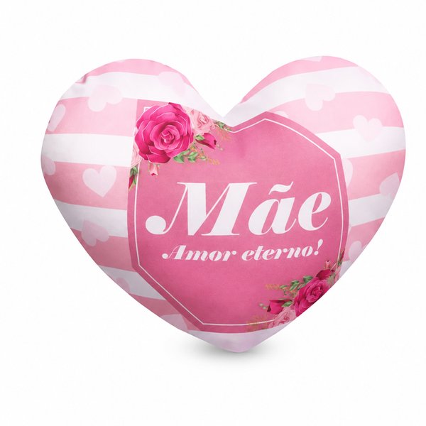 Almofada Coracao Mae Amor Eterno