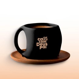 Imagem de Caneca Café com Deus Pai 2025 350ml