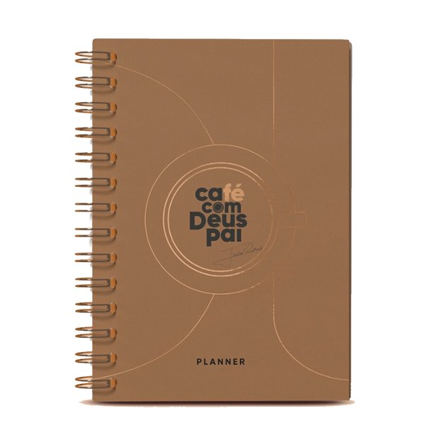 Planner Café com Deus Pai Edição 2025 - Capa Dura
