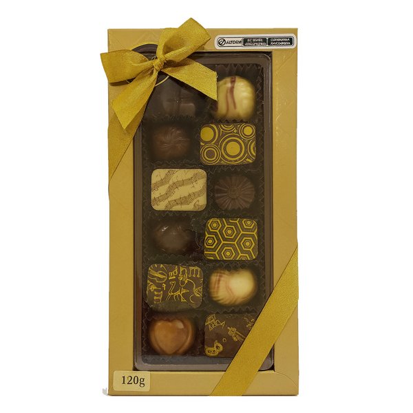Caixa Delicia de chocolates decorados