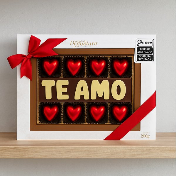 Caixa Luxo Te Amo 200g