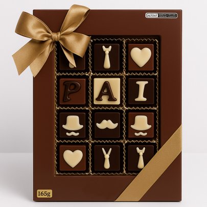 Caixa Deliciosos Chocolates Pai