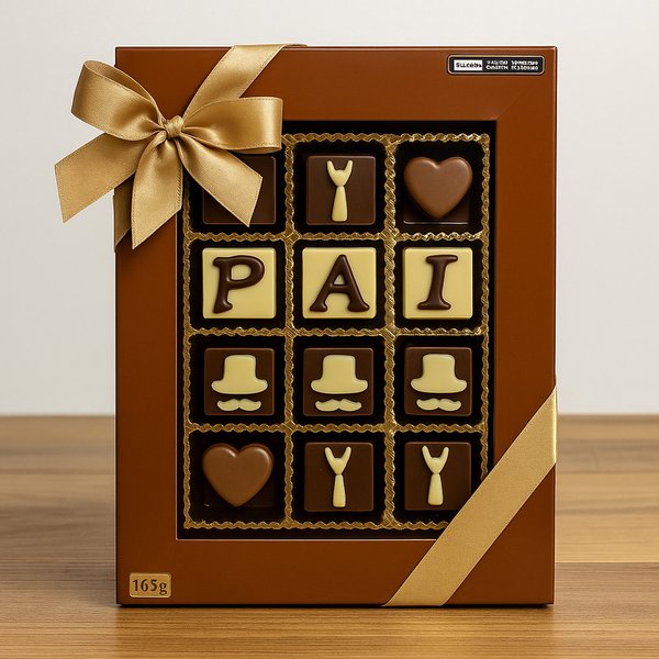 Caixa Deliciosos Chocolates Pai