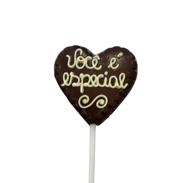 Pirulito de Chocolate Amor Especial