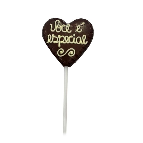 Pirulito de Chocolate Amor Especial