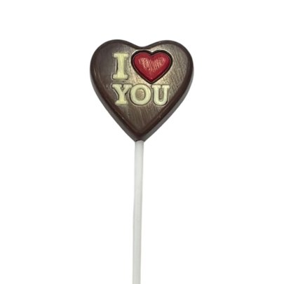 Pirulito de Chocolate com Amor
